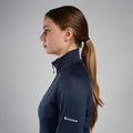 Eclipse Blue Montane Women's Protium Fleece Jacket Model 4 FPRMJECL