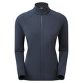 Eclipse Blue Montane Women's Protium Fleece Jacket Front FPRMJECL