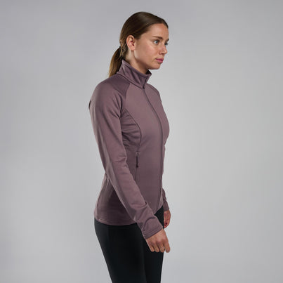 Moonscape Montane Women's Protium Fleece Jacket Front FPRMJMOO