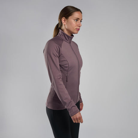 Moonscape Montane Women's Protium Fleece Jacket Front FPRMJMOO