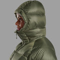 Caper Montane Women's Polaron XT Hooded Down Jacket Model 4 FPXTHCAP