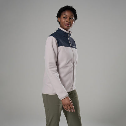 Oyster Montane Women's Roco Fleece Jacket Front FROJAOYS