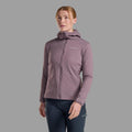 Moonscape Montane Women's Sirocco Hooded Insulated Jacket Model Front FSIRHMOO