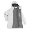 Powder Montane Women's Spirit Long Waterproof Jacket Model Front FSLOJPOW