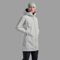 Powder Montane Women's Spirit Long Waterproof Jacket Model 4 FSLOJPOW