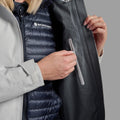Powder Montane Women's Spirit Long Waterproof Jacket Model 6 FSLOJPOW