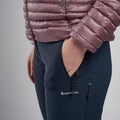 Eclipse Blue Montane Women's Terra Stretch Trousers Model 5 FSTPRECL