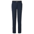 Eclipse Blue Montane Women's Terra Stretch Trousers Front FSTPLECL