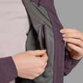 Mulberry Montane Women's Tenacity Hooded Softshell Jacket Model 5 FTENHMUL