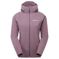 Moonscape Montane Women's Tenacity Nano Hooded Softshell Jacket Front FTNNHMOO