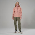 Pink Clay Montane Women's Vortic Waterproof Jacket Model 3 FVORJPCL