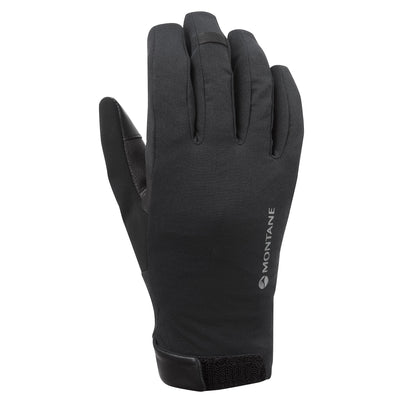 Black Montane Women's Duality Insulated Waterproof Gloves Front GFDAGBLA