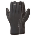 Black Montane Women's Windjammer Lite Windproof Gloves Front GFWLGBLA