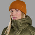 Amber Montane Brew Beanie Hat Model Back HBREBAMB