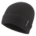 Black Montane Brew Beanie Hat Front HBREBBLA