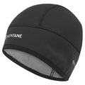 Black Montane Windjammer Windproof Helmet Liner Front HWIHLBLA