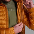 Amber Montane Men's Anti-Freeze Hooded Down Jacket Model 5 MAFZHAMB