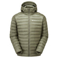 Caper Montane Men's Anti-Freeze Hooded Down Jacket Front MAFZHCAP