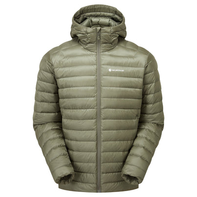 Caper Montane Men's Anti-Freeze Hooded Down Jacket Front MAFZHCAP