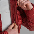 Dark Maple Montane Men's Anti-Freeze Hooded Down Jacket Model 5 MAFZHDAM