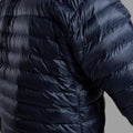 Eclipse Blue Montane Men's Anti-Freeze Hooded Down Jacket Model 4 MAFZHECL