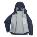 Eclipse Blue Montane Men's Alta Lite Waterproof Jacket Model Front MALLJECL