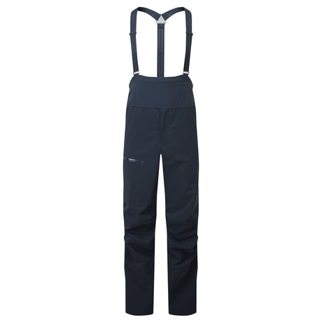 Eclipse Blue Montane Men's Alta Waterproof Pants Front MALTPECL
