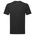 Black Montane Men's Alhena Merino Blend T-Shirt Front MALTSBLA