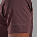 Dark Garnet Montane Men's Alhena Merino Blend T-Shirt Model 3 MALTSDGA