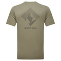 Caper Montane Men's Alhena Mountain 25 T-Shirt Model Back MAMTSCAP
