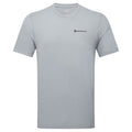 Pebble Blue Montane Men's Alhena Mountain 25 T-Shirt Model Front MAMTSPEB