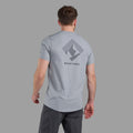 Pebble Blue Montane Men's Alhena Mountain 25 T-Shirt Model 4 MAMTSPEB