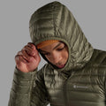 Caper Montane Men's Anti-Freeze Lite Hooded Down Jacket Model 5 MANLHCAP