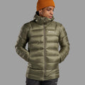Caper Montane Men's Anti-Freeze XT Hooded Down Jacket Model 3 MAXTHCAP