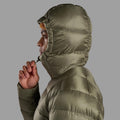Caper Montane Men's Anti-Freeze XT Hooded Down Jacket Model 6 MAXTHCAP