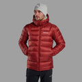 Dark Maple Montane Men's Anti-Freeze XT Hooded Down Jacket Model 6 MAXTHDAM