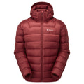 Dark Maple Montane Men's Anti-Freeze XT Hooded Down Jacket Front MAXTHDAM