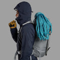 Eclipse Blue Montane Men's Alta XT Waterproof Jacket Model Back MAXTJECL