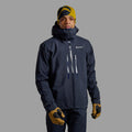 Eclipse Blue Montane Men's Alta XT Waterproof Jacket Model 4 MAXTJECL