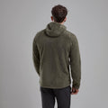 Caper Montane Men's Caldus XT Hooded Fleece Jacket Model Back MCAXHCAP