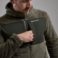 Caper Montane Men's Caldus XT Hooded Fleece Jacket Model 3 MCAXHCAP