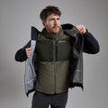 Caper Montane Men's Caldus XT Hooded Fleece Jacket Model 6 MCAXHCAP