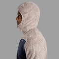 Oyster Montane Men's Caldus XT Hooded Fleece Jacket Model 4 MCAXHOYS