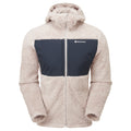 Oyster Montane Men's Caldus XT Hooded Fleece Jacket Front MCAXHOYS