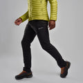 Black Montane Men's Dynamic Lite Stretch Pants Model 3 MDLPLBLA