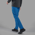 Neptune Blue Montane Men's Dynamic Lite Stretch Pants Model Back MDLPRNEP