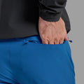 Neptune Blue Montane Men's Dynamic Lite Stretch Pants Model 5 MDLPRNEP