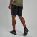 Black Montane Men's Dynamic Lite Shorts Model Back MDLSHBLA