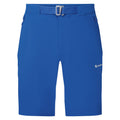 Neptune Blue Montane Men's Dynamic Lite Shorts Front MDLSHNEP