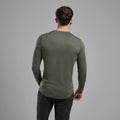 Caper Montane Men's Dart Long Sleeve T-Shirt Model Back MDLSTCAP